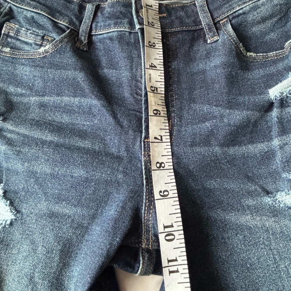 Old Navy High-Rise Rockstar Super Skinny Jeans - Dark Blue - Picture 7 of 7